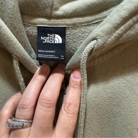 The North Face Olive Hoodie XXL - Picture 3 of 8